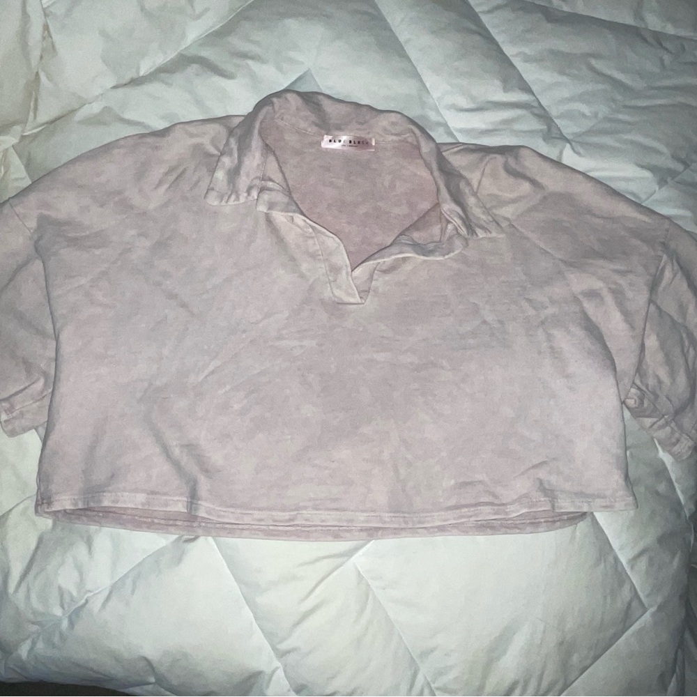 Blush pink women’s Crop Top